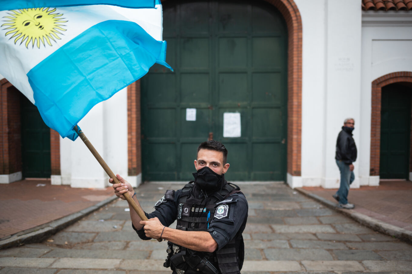 Hay policías rodeando Olivos